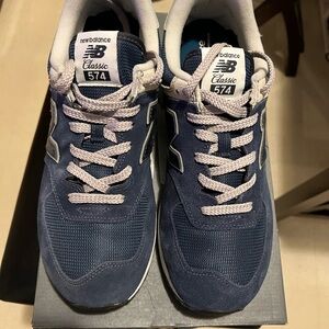 New Balance 574 Classic Sneakers - Navy